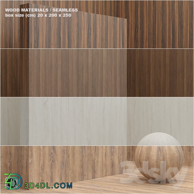 Material wood veneer seamless set 11