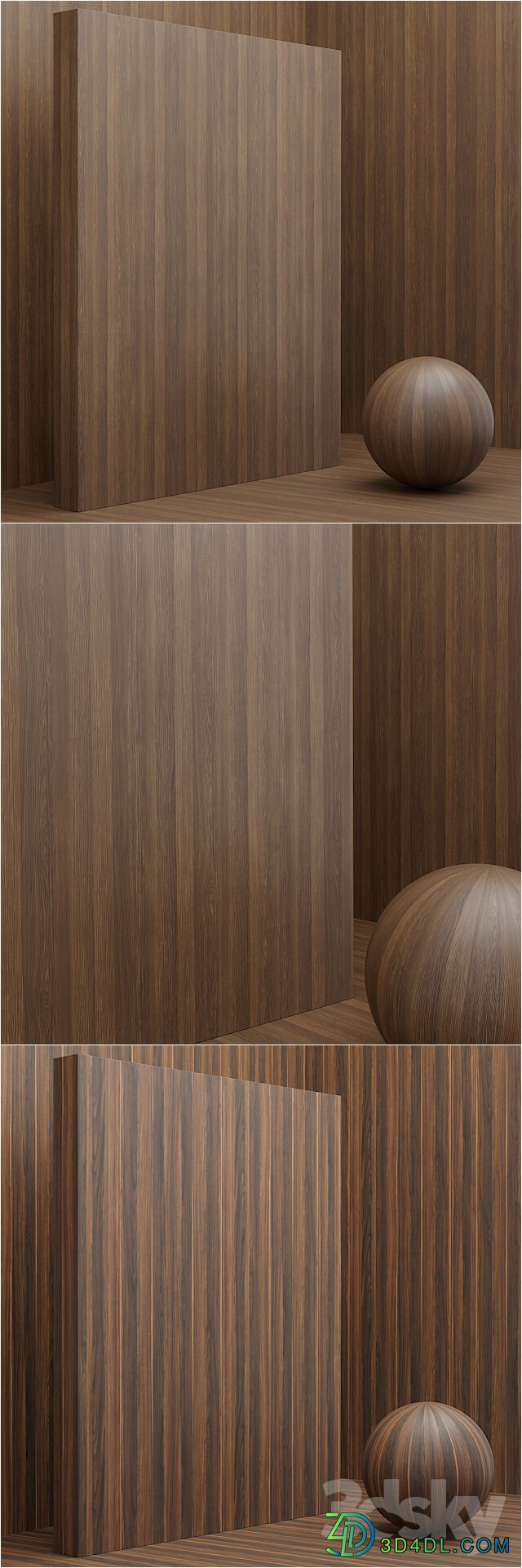 Material wood veneer seamless set 11