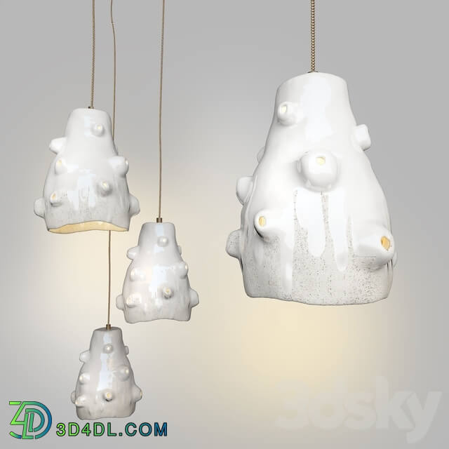 Pendant lamp design studio Tayga Design Pendant light 3D Models