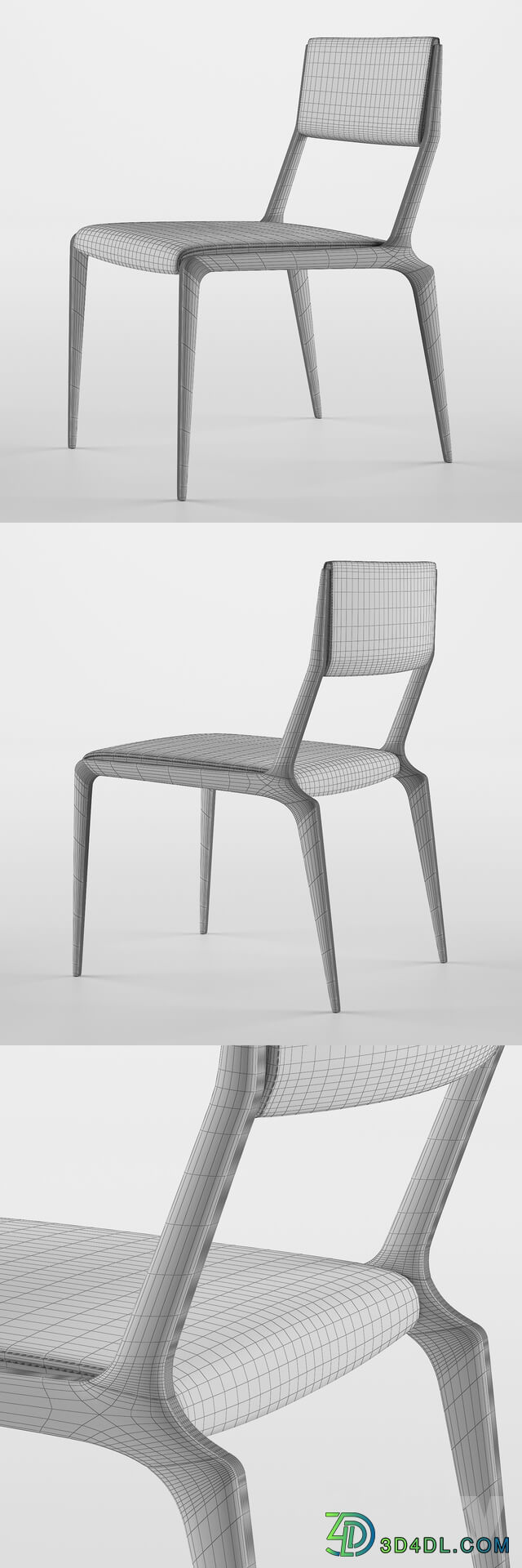 Dining chair Holly Hunt Brava Dining Chair