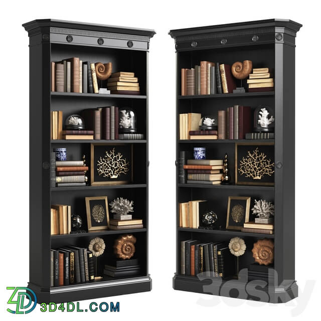 Ralph Lauren BROOK STREET BOOKCASE 7610 49 3D Models