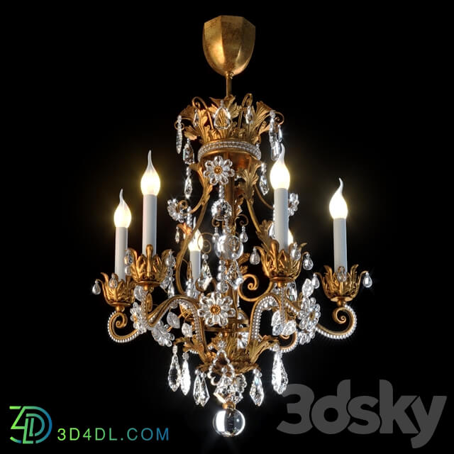 Chandelier Banci Firenze 03.0736 Pendant light 3D Models