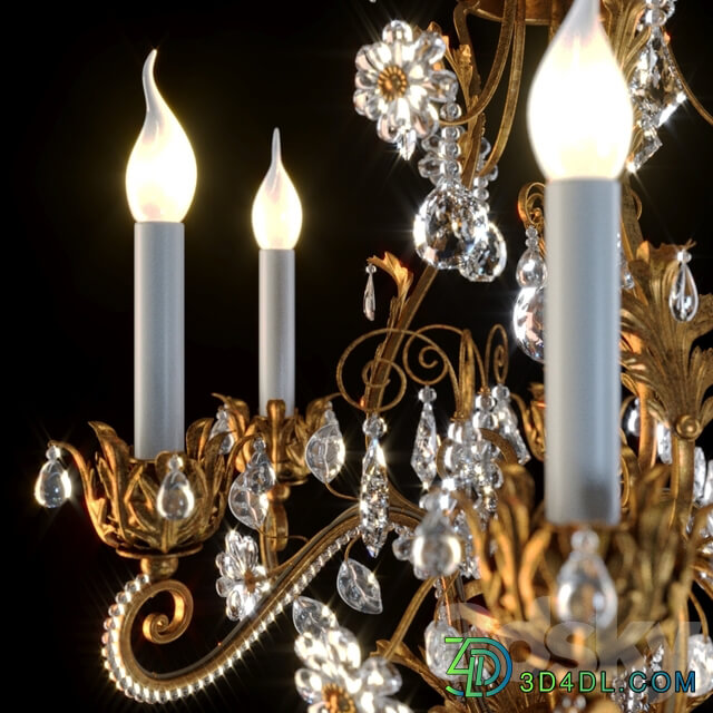 Chandelier Banci Firenze 03.0736 Pendant light 3D Models