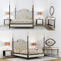 Bed Caracole Arrangement Everly by Schnadig 