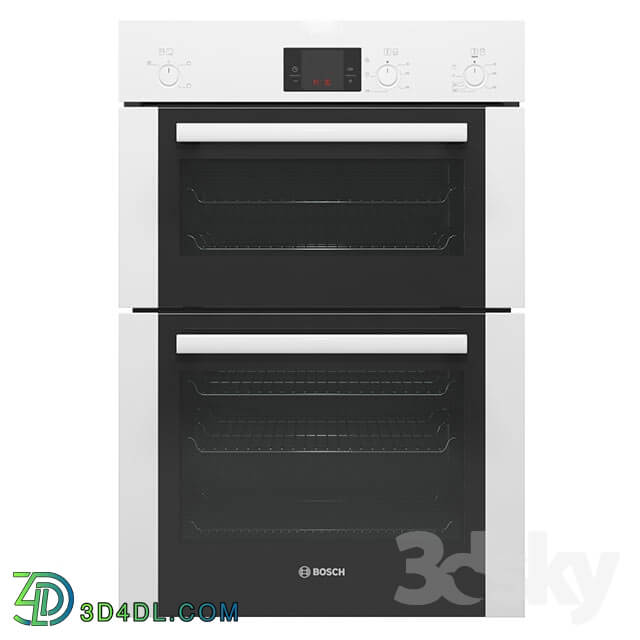 Built in Bosch Serie 6 double oven HBM13B221B