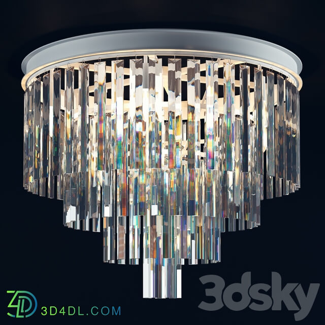Favorite Geschosse 1490 10U Ceiling lamp 3D Models