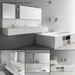 Bathroom furniture set Arcom Escape 2 