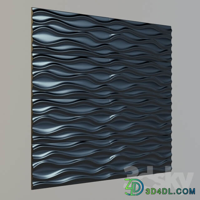 3d wave pattern