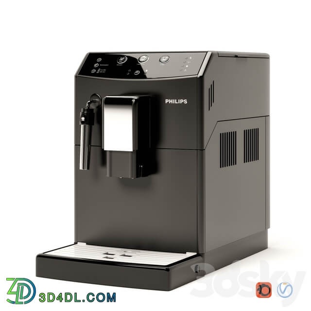 Coffee machine PHILIPS 3100 series HD8827 09 3D Models