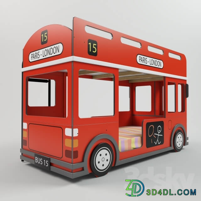 Bunk bed London Bus