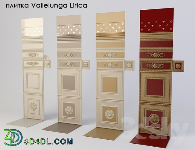 Bathroom accessories ceramic tile Vallelunga Lirica