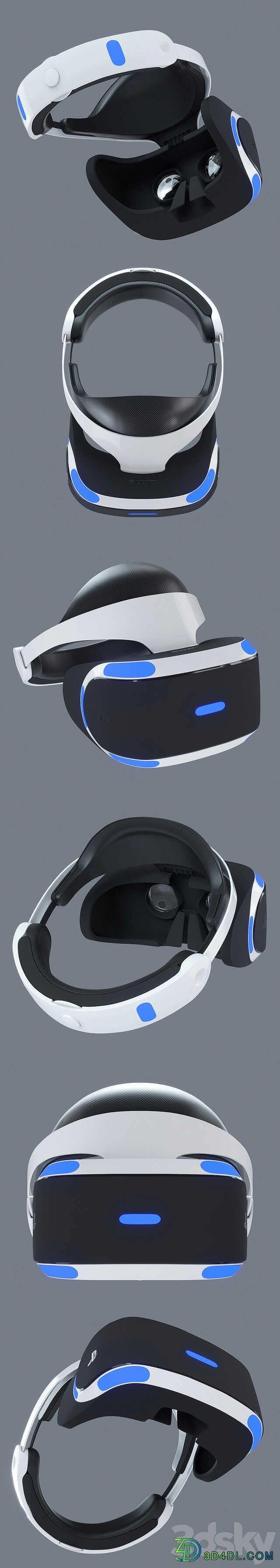 Sony Playstation VR PC other electronics 3D Models