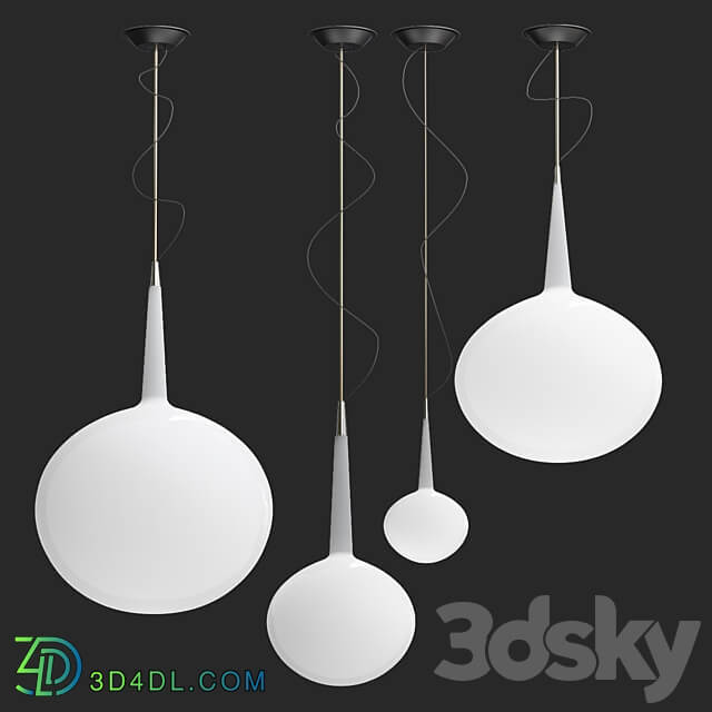 CASTORE Pendant light Pendant light 3D Models