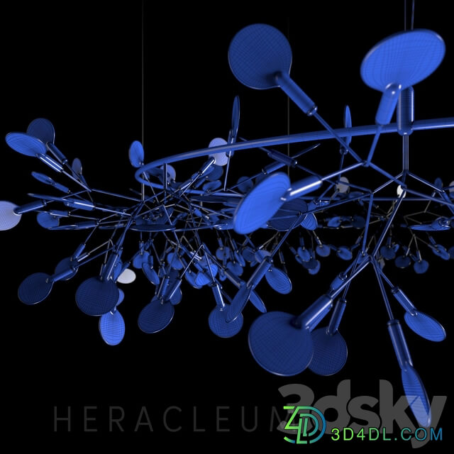 Chandelier Moooi Heracleum the Big O Pendant light 3D Models