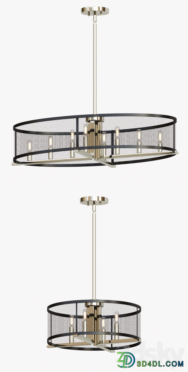 Kichler Chandelier Pendant light 3D Models