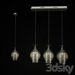 Hanging lamp Crystal Lux CHIK SP3 Pendant light 3D Models 