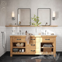 Pottery Barn Double Sink Vanities 