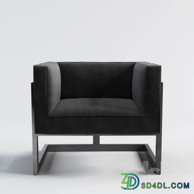 Eichholtz Mendoza Chair Black Velvet