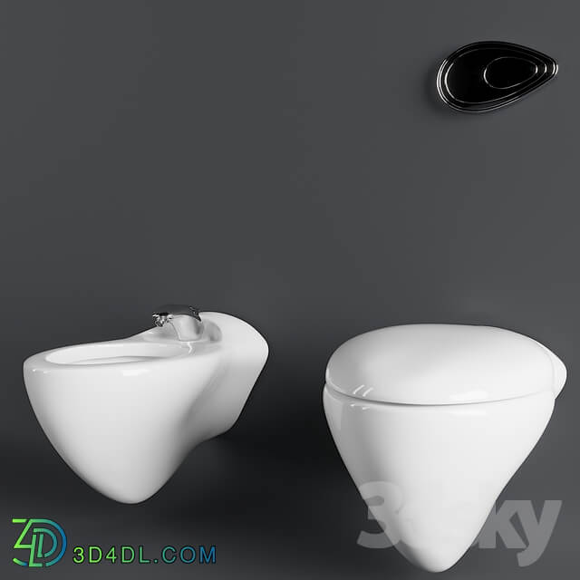 Toilet Bidet Noken by Zaha Hadid