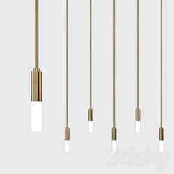 Amuneal Drop Light American Street Showroom Pendant light 3D Models 