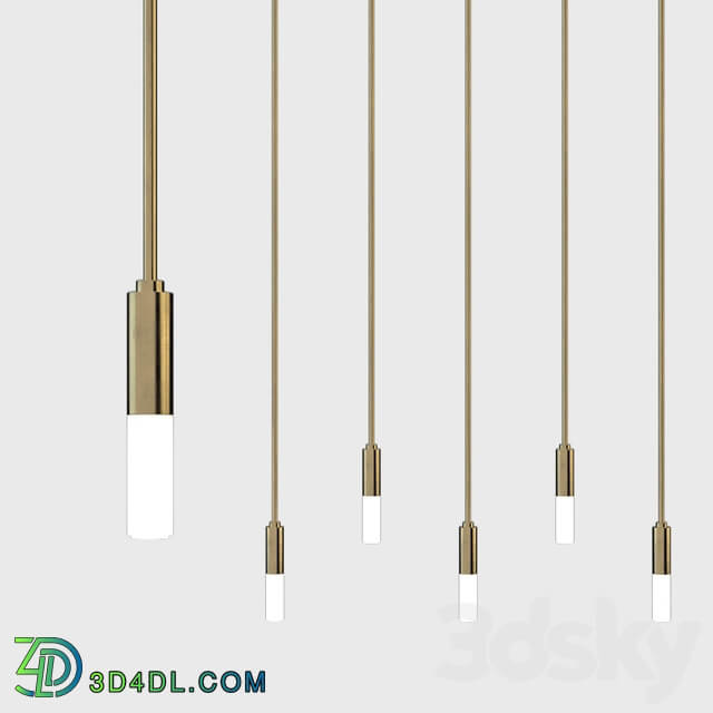 Amuneal Drop Light American Street Showroom Pendant light 3D Models