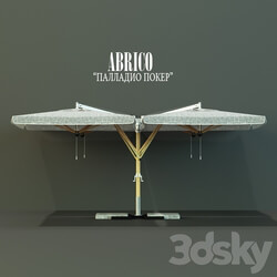 Umbrella Abrico quot Palladio Poker. quot Cantilever umbrella. Other 3D Models 