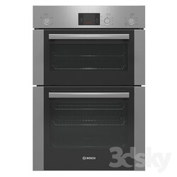 Bosch Serie6 HBM13B251B double oven from polished steel 