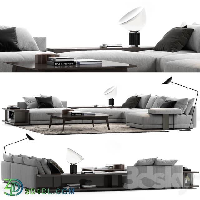 Poliform Bristol Sofa Set A