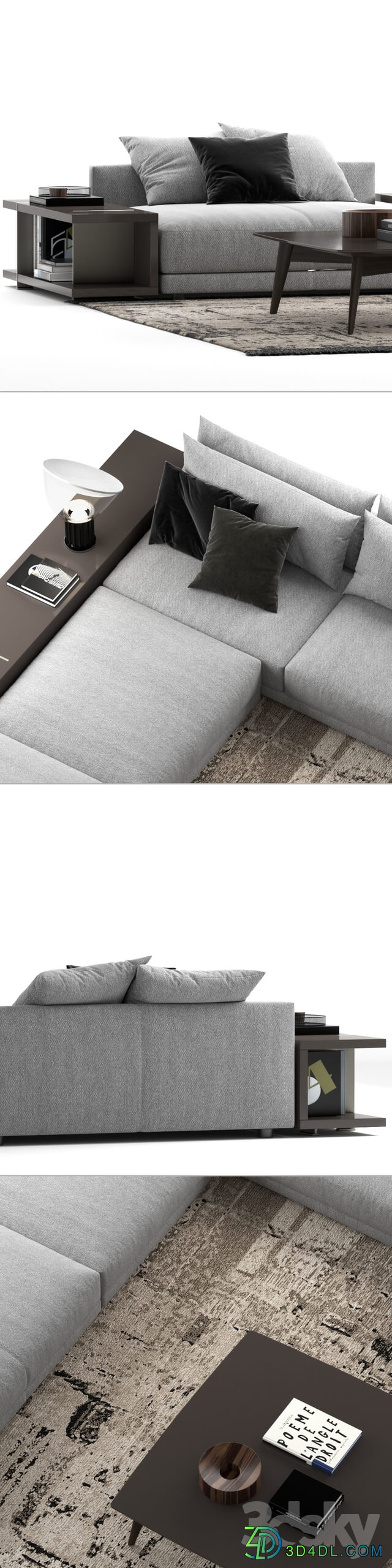 Poliform Bristol Sofa Set A