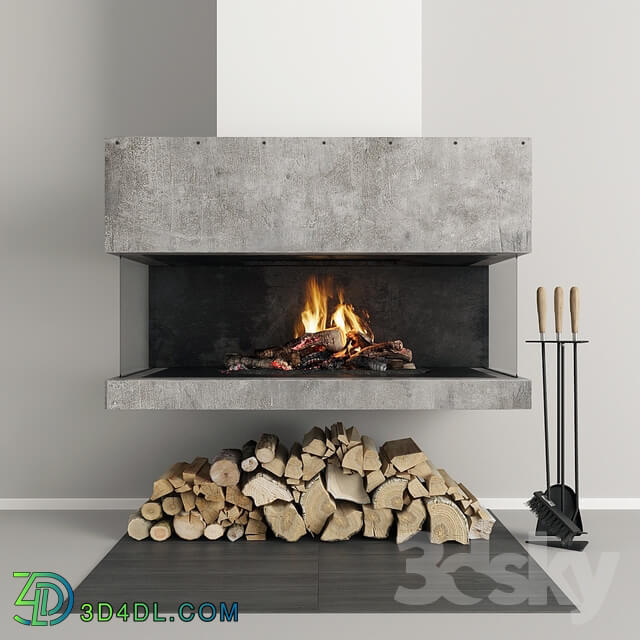 Fireplace modern 33
