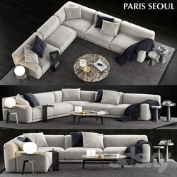 Poliform Paris Seoul Sofa 3 