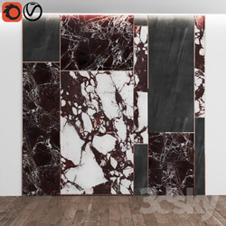 3D panel marble panel 1 
