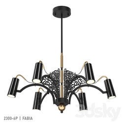 Favorite 2300 6P Pendant light 3D Models 