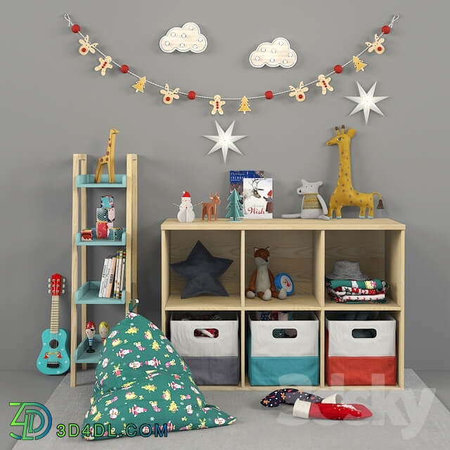 Miscellaneous Christmas decor for nursery 01