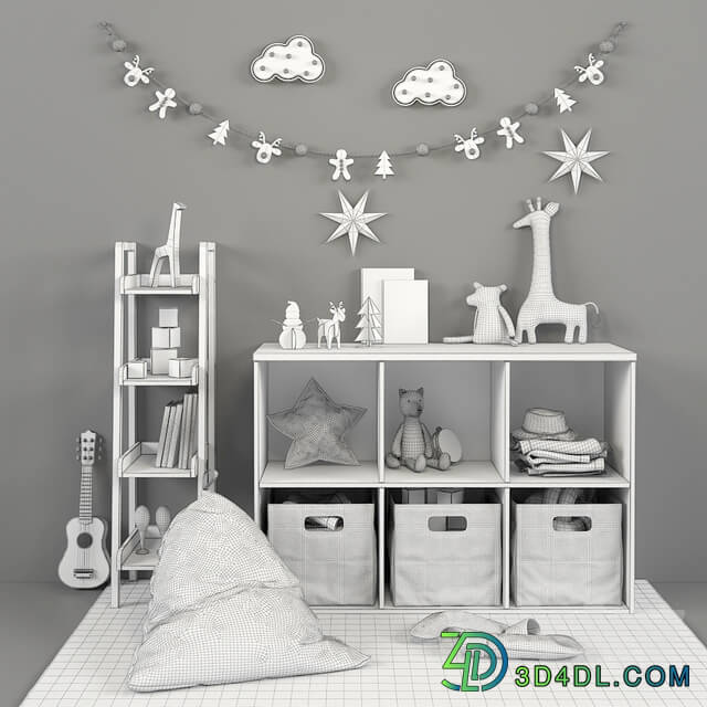 Miscellaneous Christmas decor for nursery 01