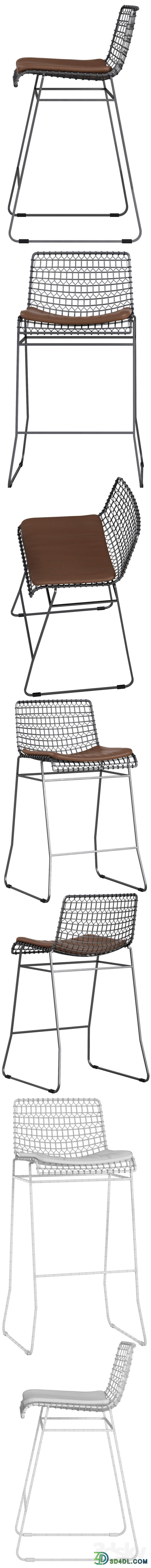 Crate and Barrel Tig barstool