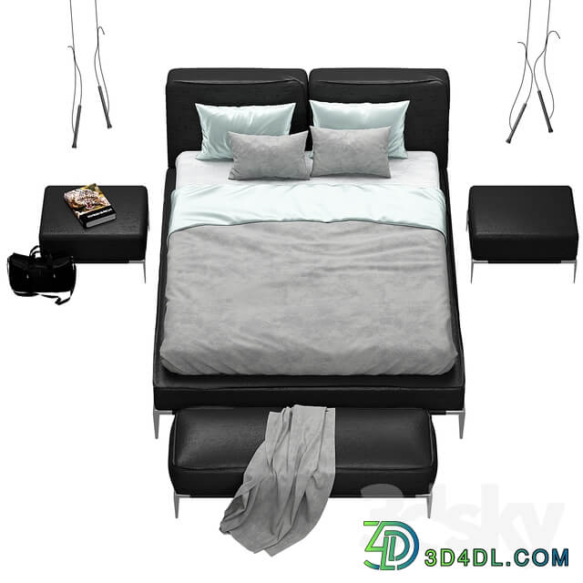 Bed Elica Roche Bobois bed set 2