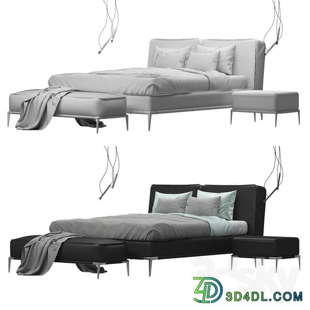 Bed Elica Roche Bobois bed set 2