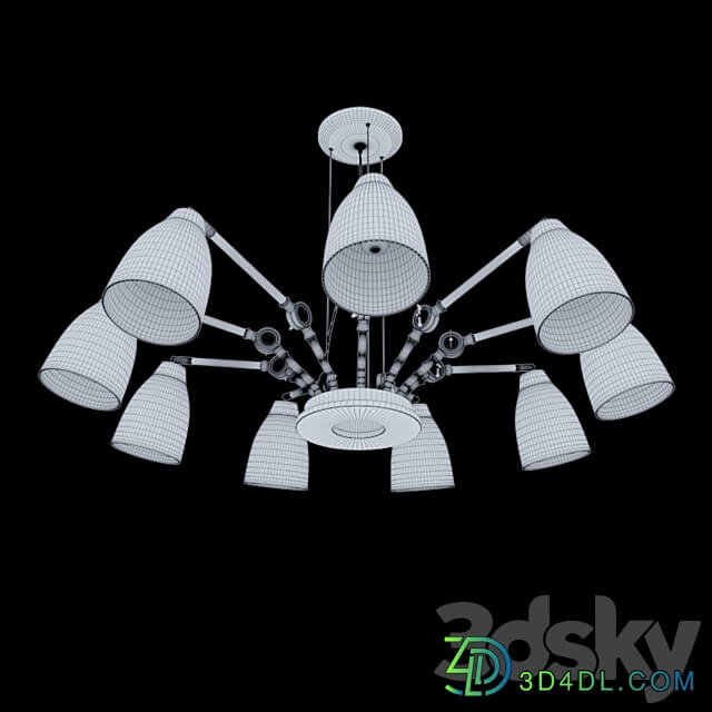 Watchman LOFT4402 9BL Pendant light 3D Models