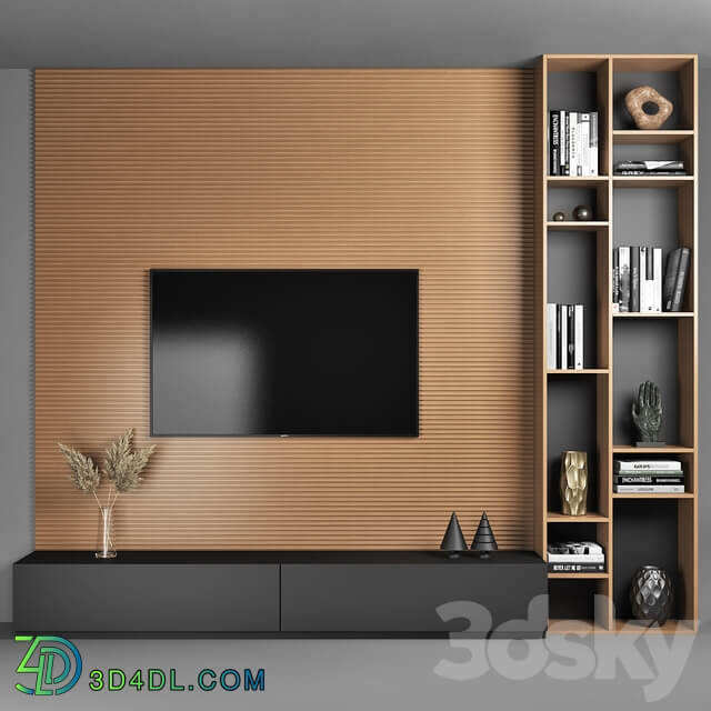 TV Wall 2 3D Models