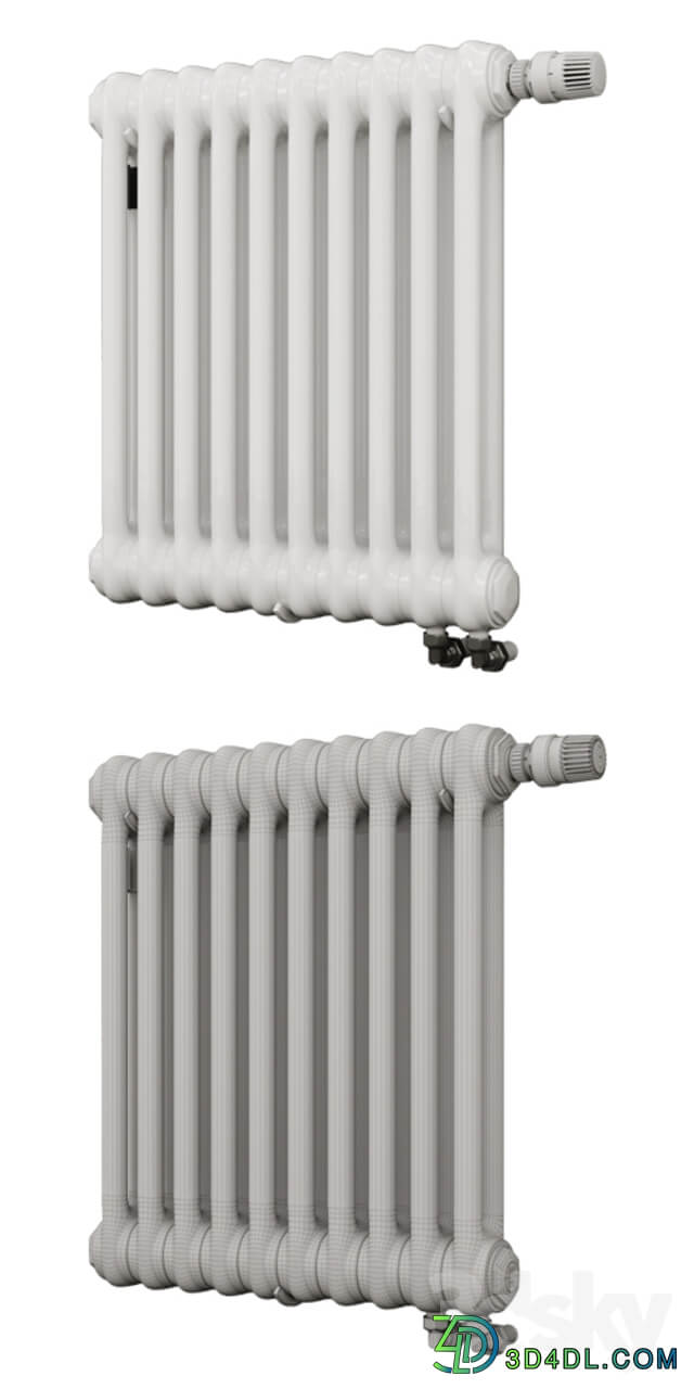 Arbonia Radiators set Adouble tube 