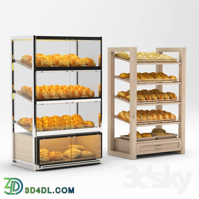 Bread racks with filling