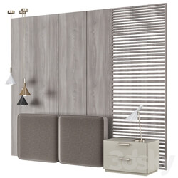 Wall Headboard Collection 009 Other 3D Models 