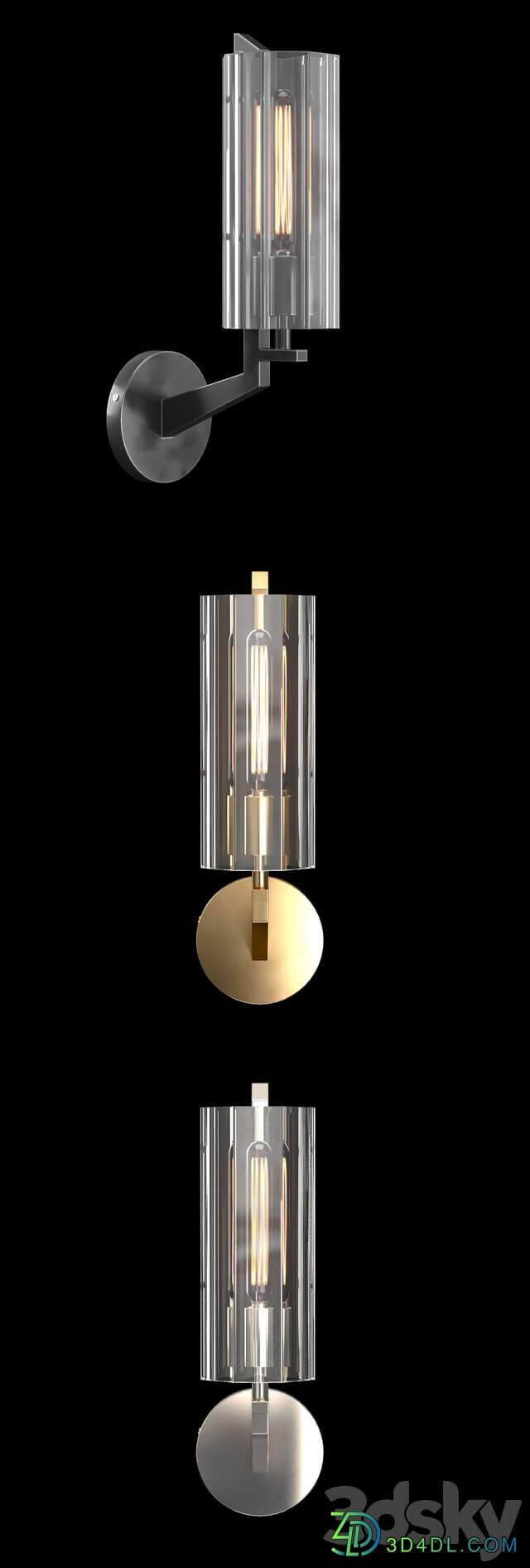 Bra vendome Pendant light 3D Models