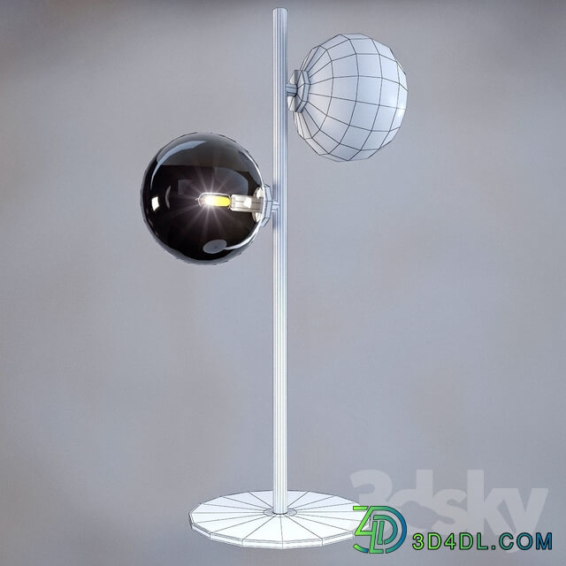 Table and floor lamps model TYCHO from the company LUCIDE Belgium.