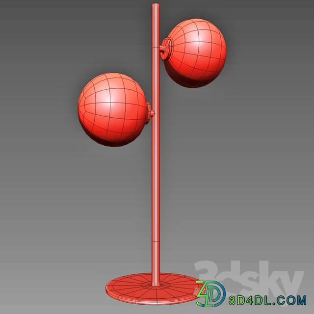 Table and floor lamps model TYCHO from the company LUCIDE Belgium.