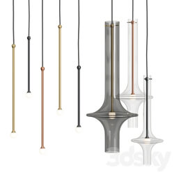 Penta Storm Wonder Pendant light 3D Models 