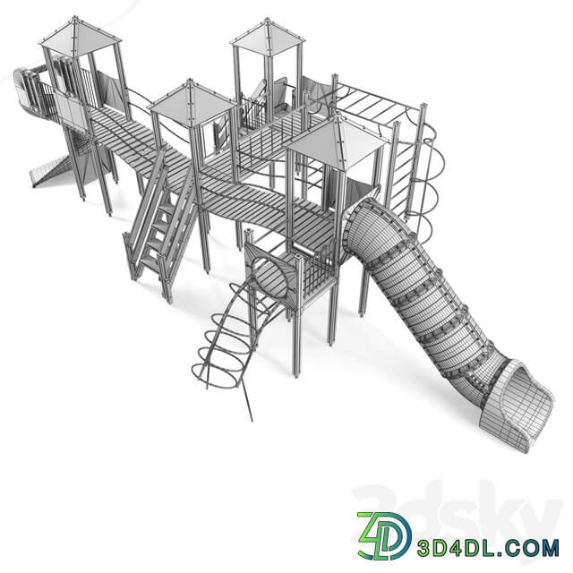 Children 39 s game complex 13 3D Models