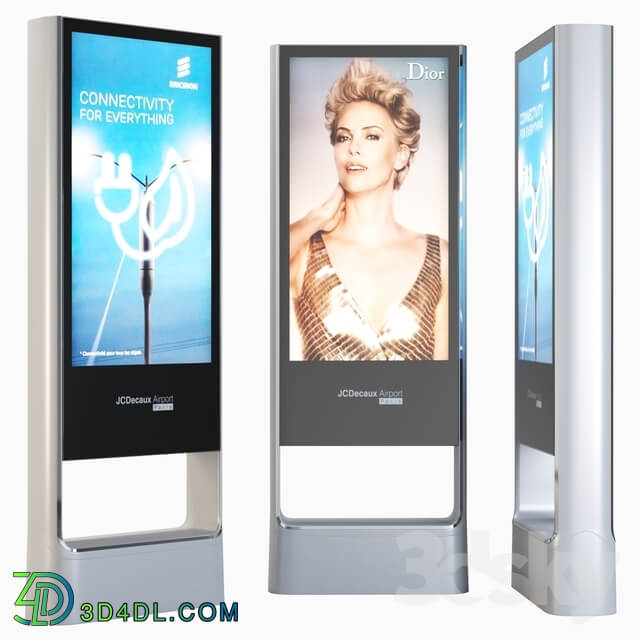 Miscellaneous JCDecaux Advertising Advertising Stand