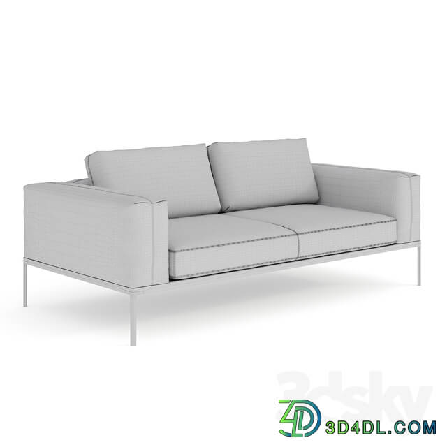 Gloster Grid Sofa Unit 3 Outdoor module 2